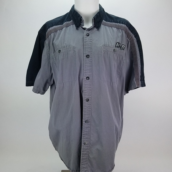 Harley-Davidson Other - Harley- Davidson Button Down Short Sleeve Shirt